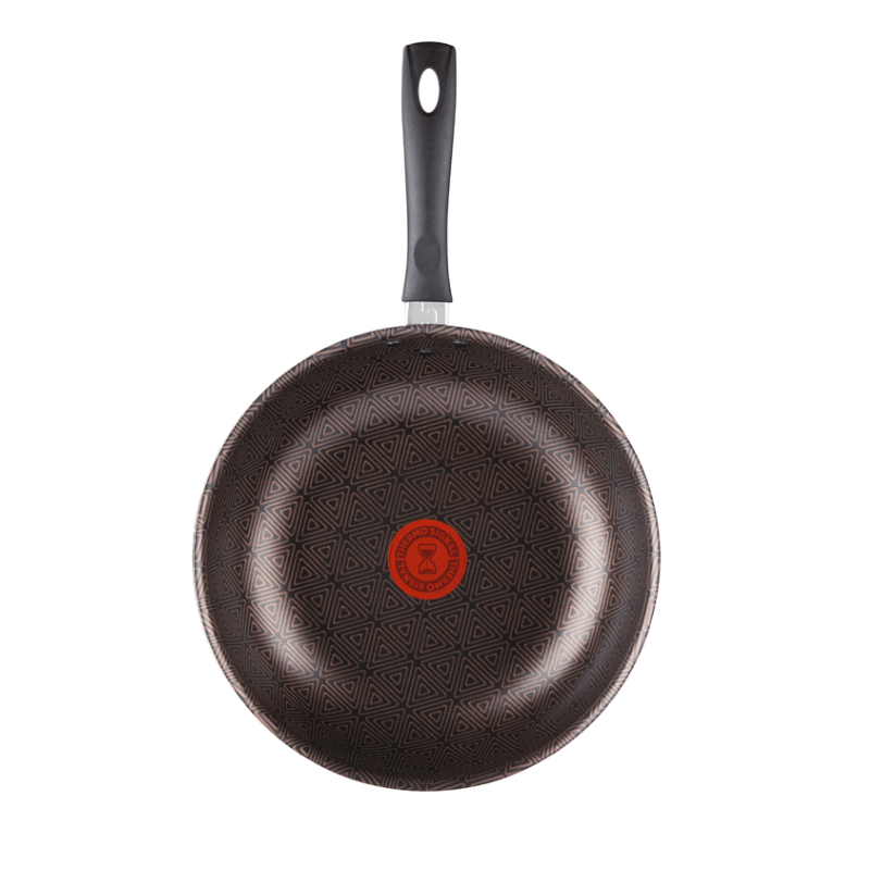 Frigideira Wok Rochedo Facilita Vermelho 28cm