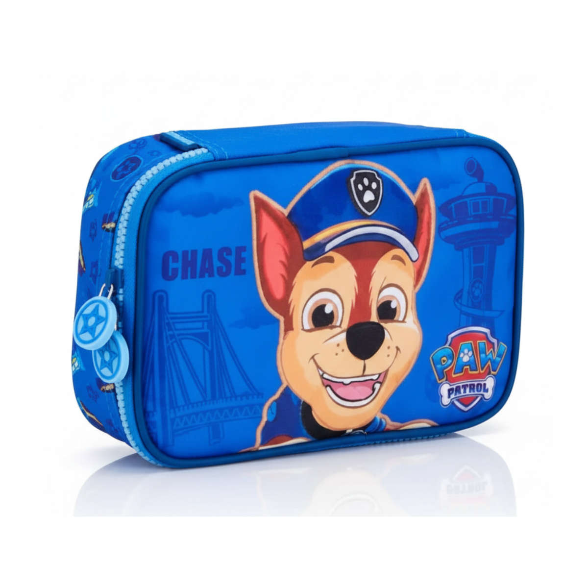 Estojo Escolar Penal Box Luxo Patrulha Canina Chase - Xeryus