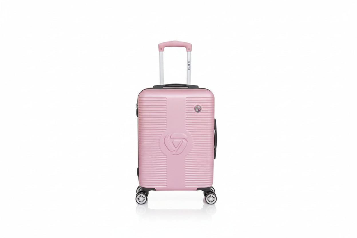 Mala De Viagem Classic Em Abs 20 Rosa Yins