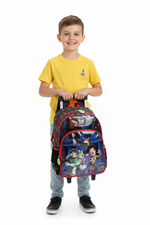 Mochila de Rodinhas Com Alca Luxcel Toy Story Preto