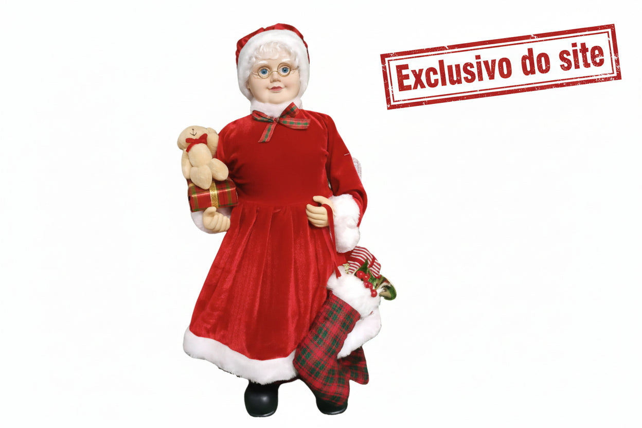 Adorno Mamae Noel 60CM Grillo 57122-568