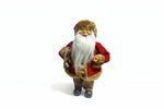 Papai Noel Em Pe Vermelho Marrom 30Cm Florarte - Loja Do Thor