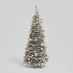 Árvore Cone Nevada C/ LED USB Verde Branco 150CM Grillo 62697-098