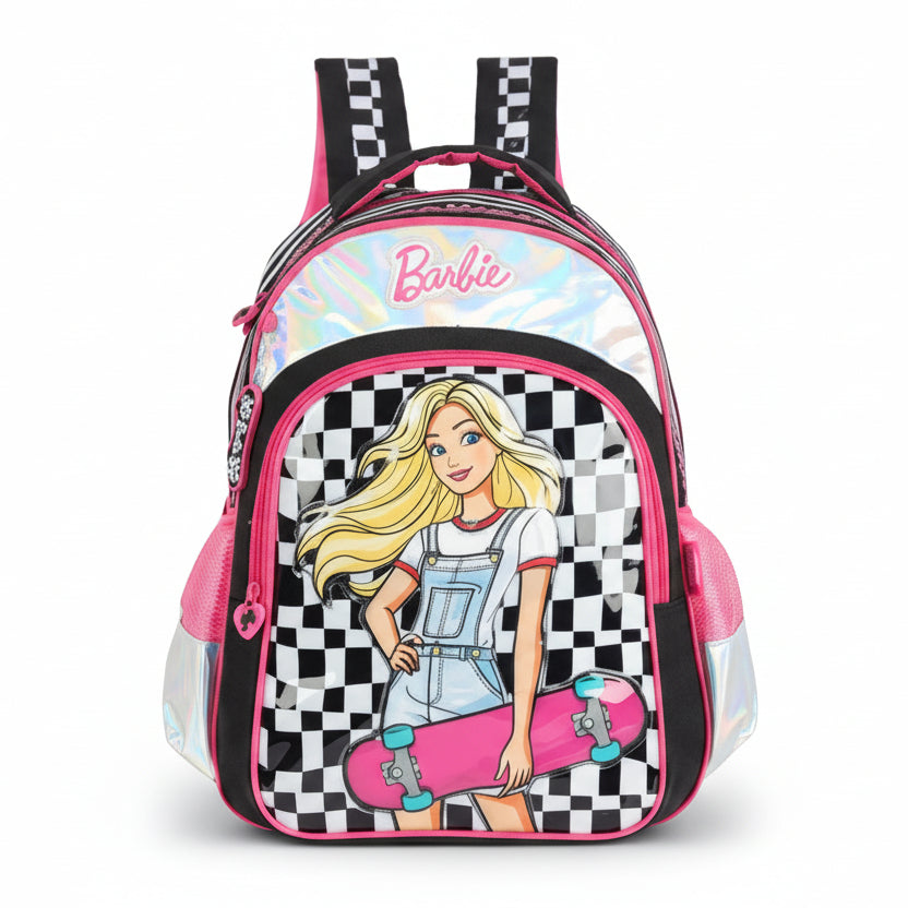 Mochila de Costas Preta Barbie Luxcel