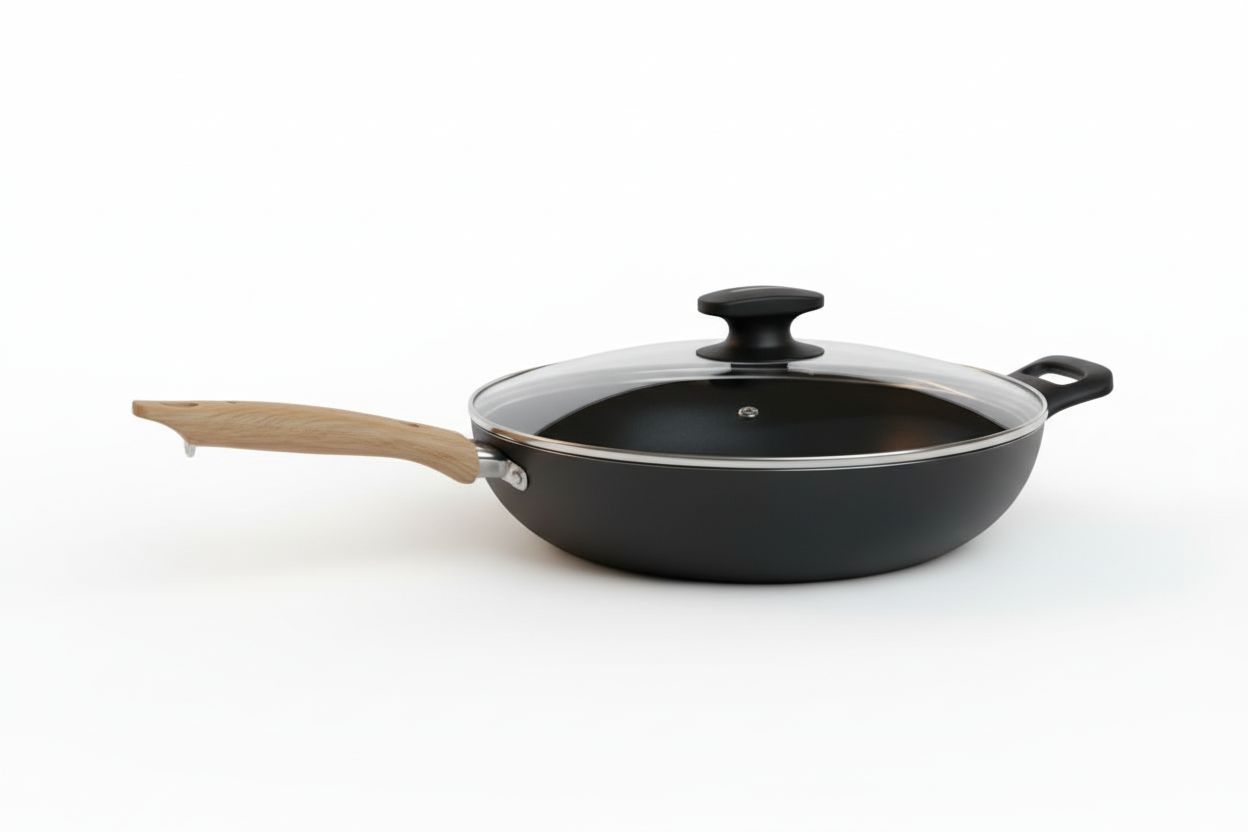 Panela Wok Antiaderente 3,3L Loreto Grafite Tramontina 27817/120 - Loja Do Thor