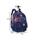 Mochila De Carrinho Oficial Luluca Clio Style Azul- 24634 - Loja Do Thor