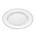 Prato Cristal De Chumbo Pearl 28cm Wolff - Loja Do Thor