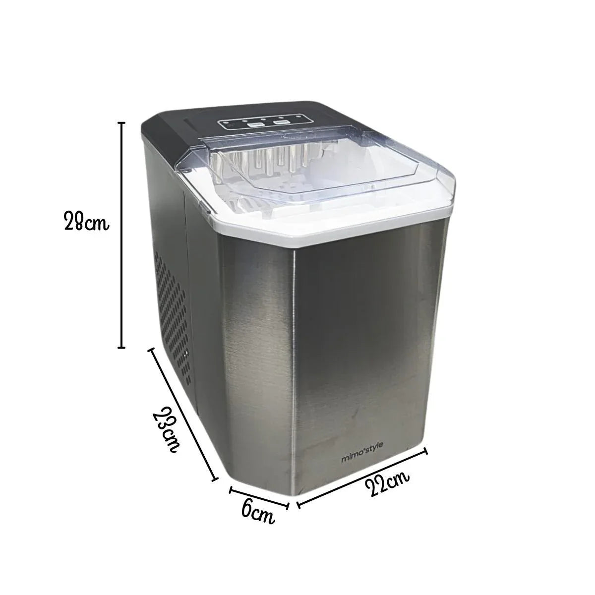 Maquina de Gelo Smart PLus MQ01 127v 150w AQ23304 Mimo Style - Loja Do Thor