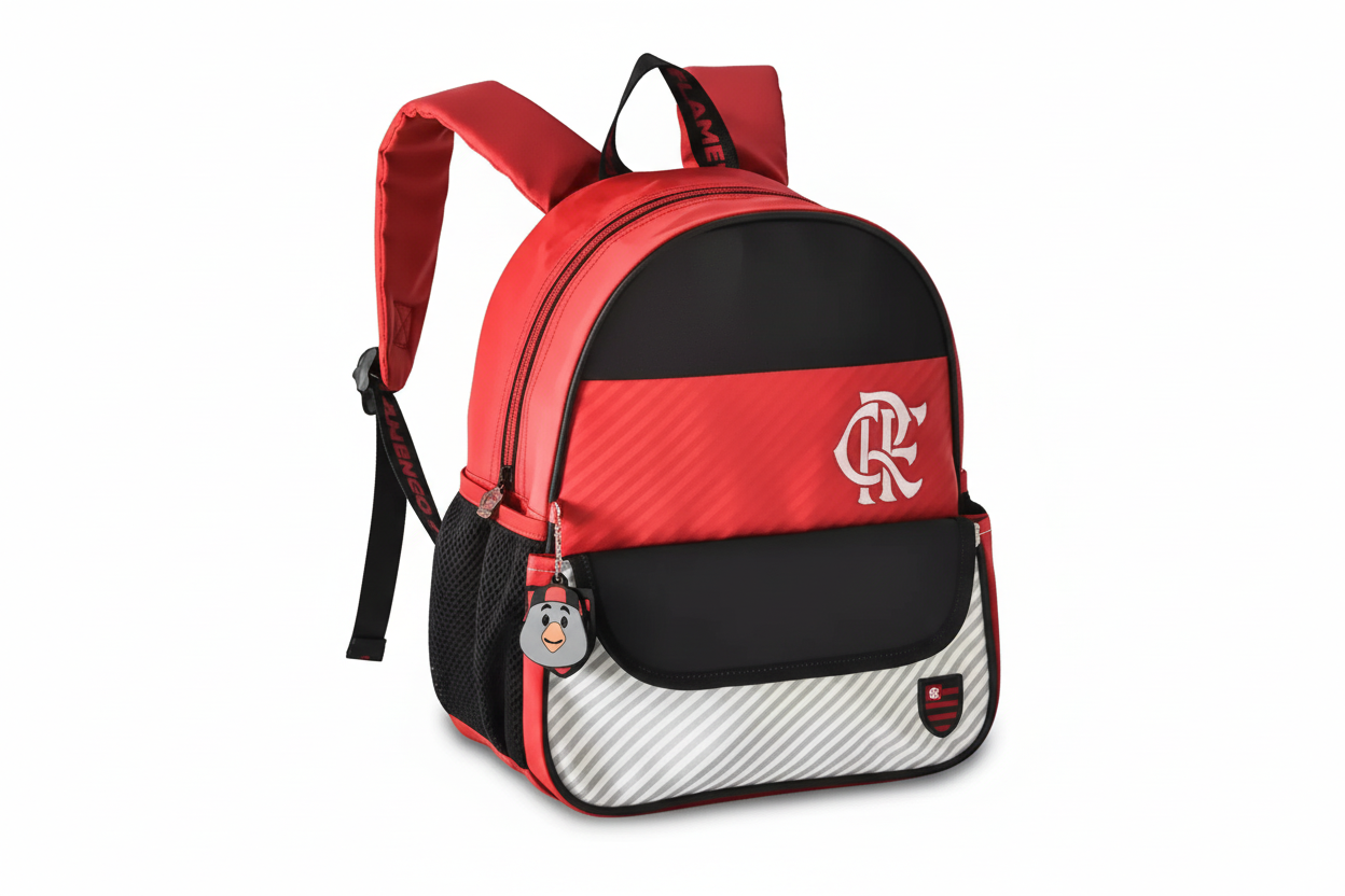 Mochila de Costas 13" Flamengo Clio Style FLA24622D - Loja Do Thor