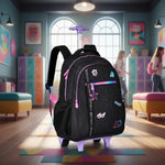 Mochila Escolar Rodinha Rafa E Luiz RL24018 - Loja Do Thor