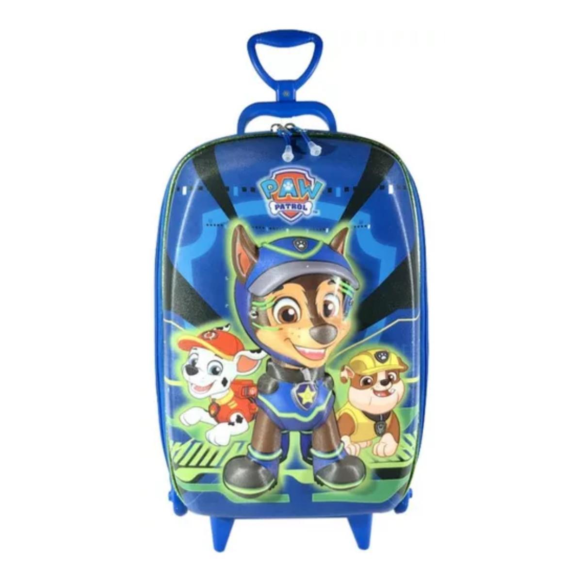 Mochila de Rodinhas Infantil Paw Patrol Chase Spy 2993EM21