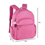 Mochila De Costas 17,5 Rosa Rebecca Bonbon Rb24581 - Loja Do Thor