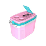 Caixa térmica 20 L Termolar Rosa Balé com Verde Litoral - Loja Do Thor