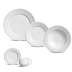 Aparelho de Jantar 30 Peças Madeleine Branco-Porto Brasil