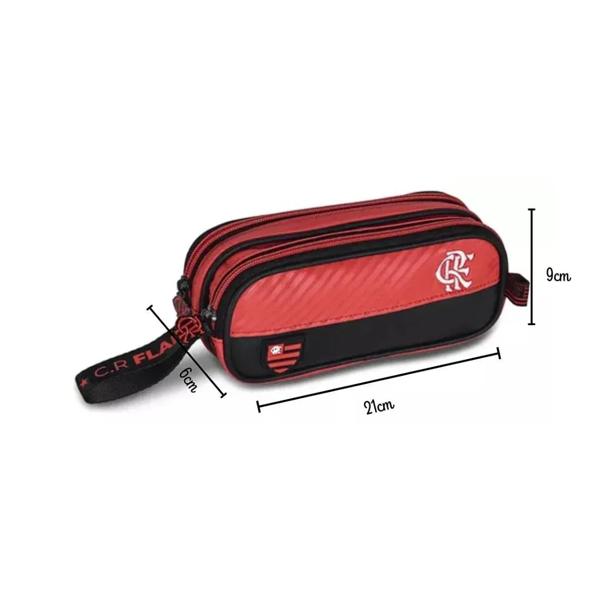 Kit Mochila Estojo Lancheira Infantil Flamengo Clio Style - Loja Do Thor
