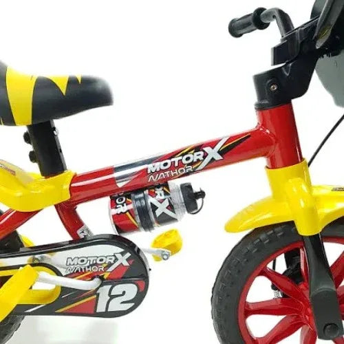 BICICLETA ARO 12 MOTOR X - Loja Do Thor