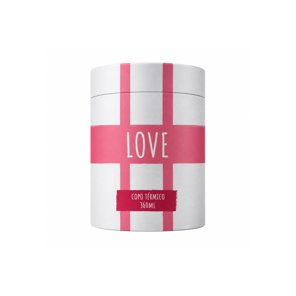 Copo Termico Love 360ml - Allmix 412008