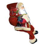 Papai Noel Sentado Vermelho com Verde 45cm Florarte 57499001 - Loja Do Thor