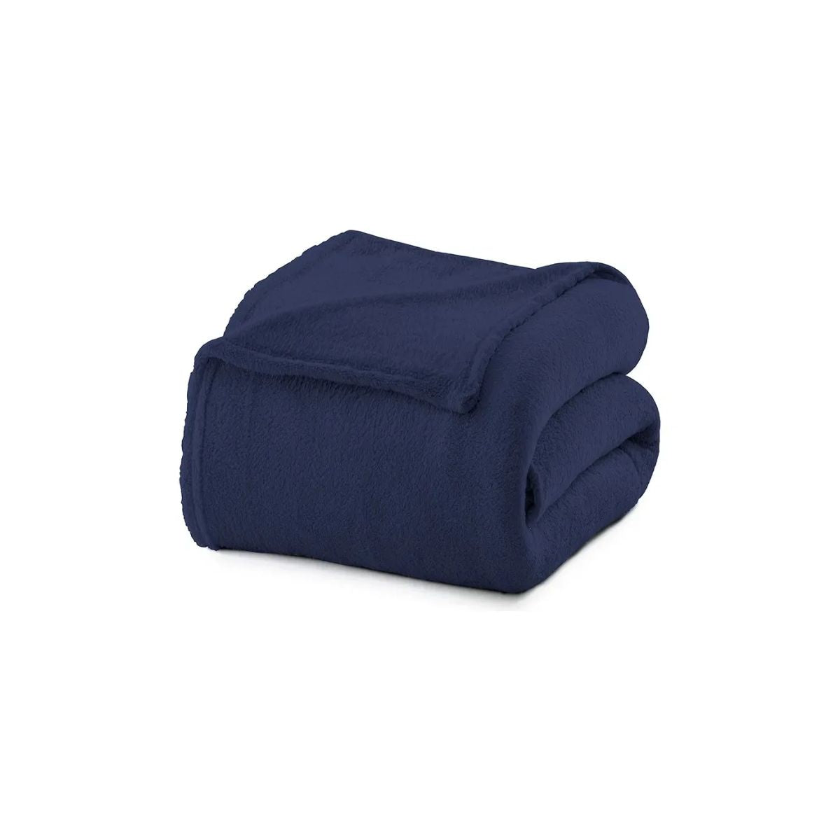 Manta Outlet Lisa 1,8x2m  Azul Escuro  - Camesa