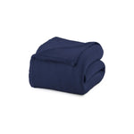 Manta Outlet Lisa 1,8x2m  Azul Escuro  - Camesa