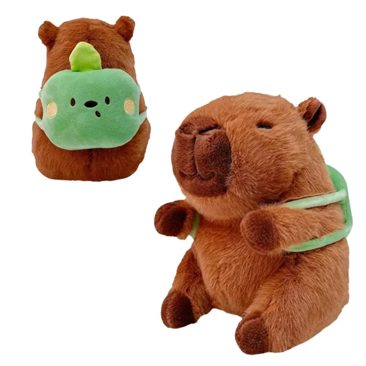 Pelucia Capivara C/Mochilinha de Fruta 30CM Sortida Caa Toys CAA0122 - Loja Do Thor