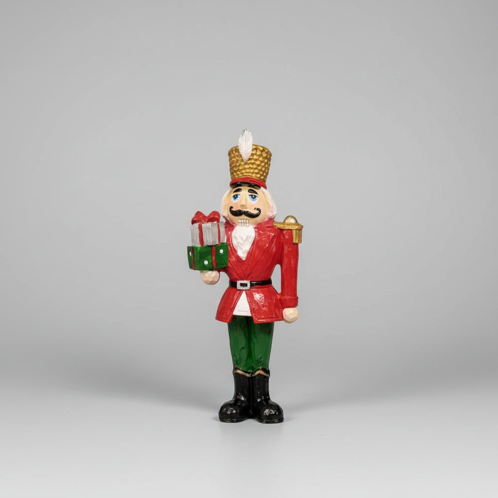 Adorno Quebra Nozes 30cm Natalino Grillo 56817