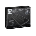 Colchao Inflavel Solteiro Deluxe Confort Preto 1,91M X 73Cm