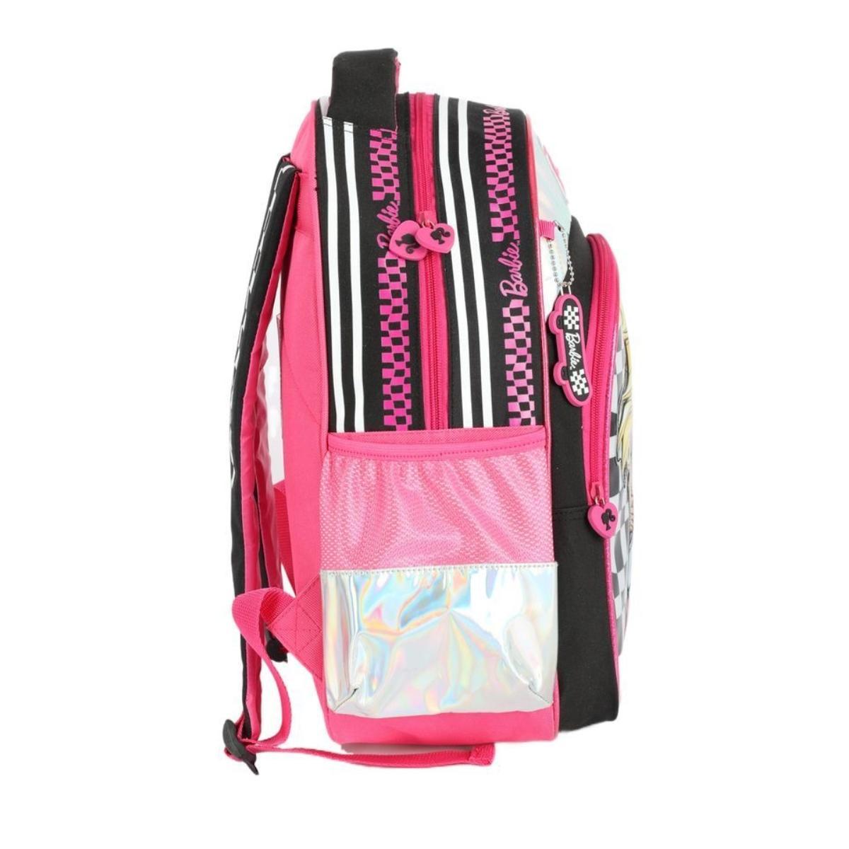 Mochila de Costas Preta Barbie Luxcel