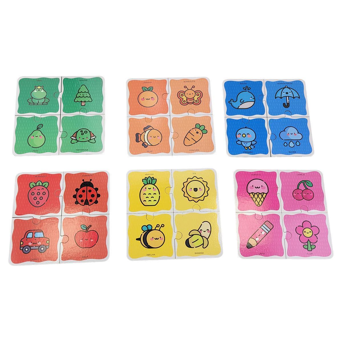 Quebra Cabeca Para Educacao Infantil Conhecendo As Cores