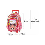 Mochila De Rodinhas Pink Monica Maxlog IC39726MN0310UN - Loja Do Thor