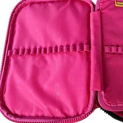 Estojo Box Preto Luluca LU24640