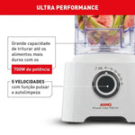 Liquidificador Arno Power Max LN51 5 Branco - 127V - Loja Do Thor