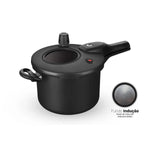 Panela De Pressao Visor Fech. Externo 4,5L Preto MTA 666044 - Loja Do Thor