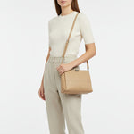 Bolsa Feminina Transversal Tiracolo Nude AL2470ND