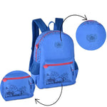 Mochila De Costas Stitch Azul Escuro 17,5 TS24632 - Loja Do Thor