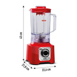 Liquidificador Power Max 1400W 127V 3,1L Vermelho LN5575B1 - Loja Do Thor