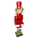 Quebra Nozes Urso Soldado Vermelho 60CM -Wincy Natal NTC30602