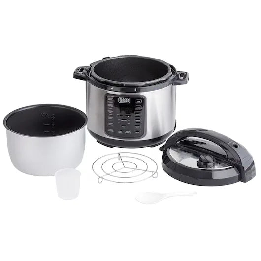 Panela De Pressão Elétrica 900W 127v - Black Decker PP900G-BR - Loja Do Thor