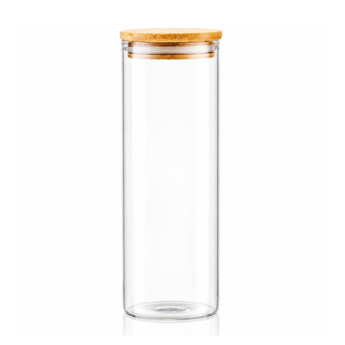 Pote Hérmetico Com Tampa de Bambu 2000ml -Allmix