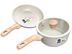 Combo 1 Panela E 1 Frigideira Sirius Vanilla Brinox