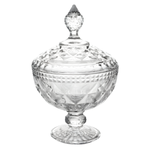 Potiche de Cristal com Pe Diamond 15cm x 23cm - Lyor