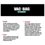 Saco Plastico Vac Bag Extra Grande 80X100CM