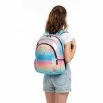 Mochila Capricho Sunday Degrade Colorido Grande