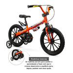 Bicicleta Infantil Nathor Aro 16 Extreme 2 Com Rodinhas