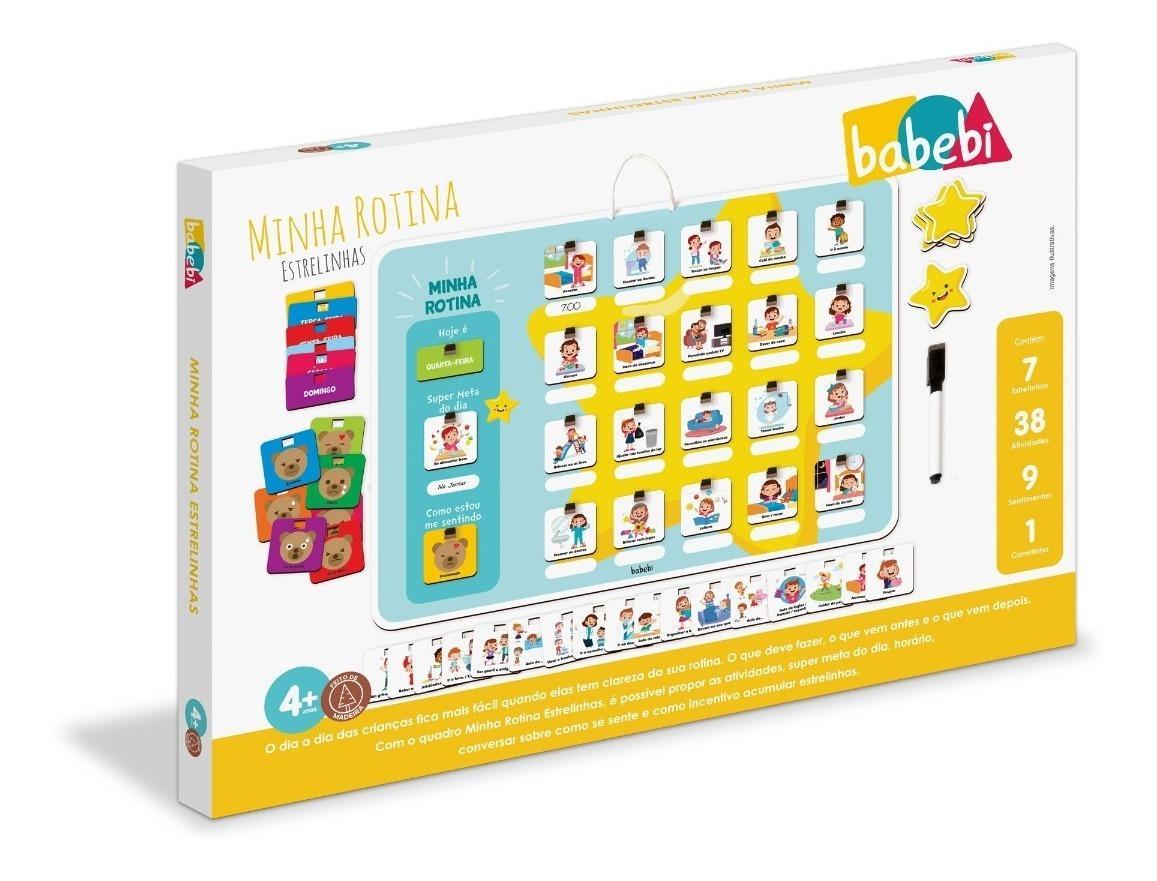Minha Rotina Estrelinhas Da Babebi - Cod. 6063