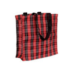 Cadeira De Praia Alta Xadrez Vermelho Carmin Mor + Brinde - Loja Do Thor