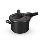 Panela De Pressao Visor Fech. Externo 4,5L Preto MTA 666044 - Loja Do Thor