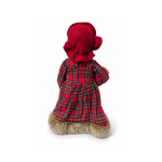 Mamãe Noel Xadrez Vermelho 30 cm - Grillo 65570-009