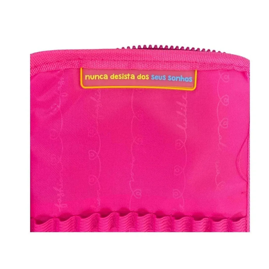 Estojo Box Rosa Luluca LU24640 - Loja Do Thor
