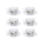 CONJUNTO DE XICARAS CHA HONEY 160ML 6PC